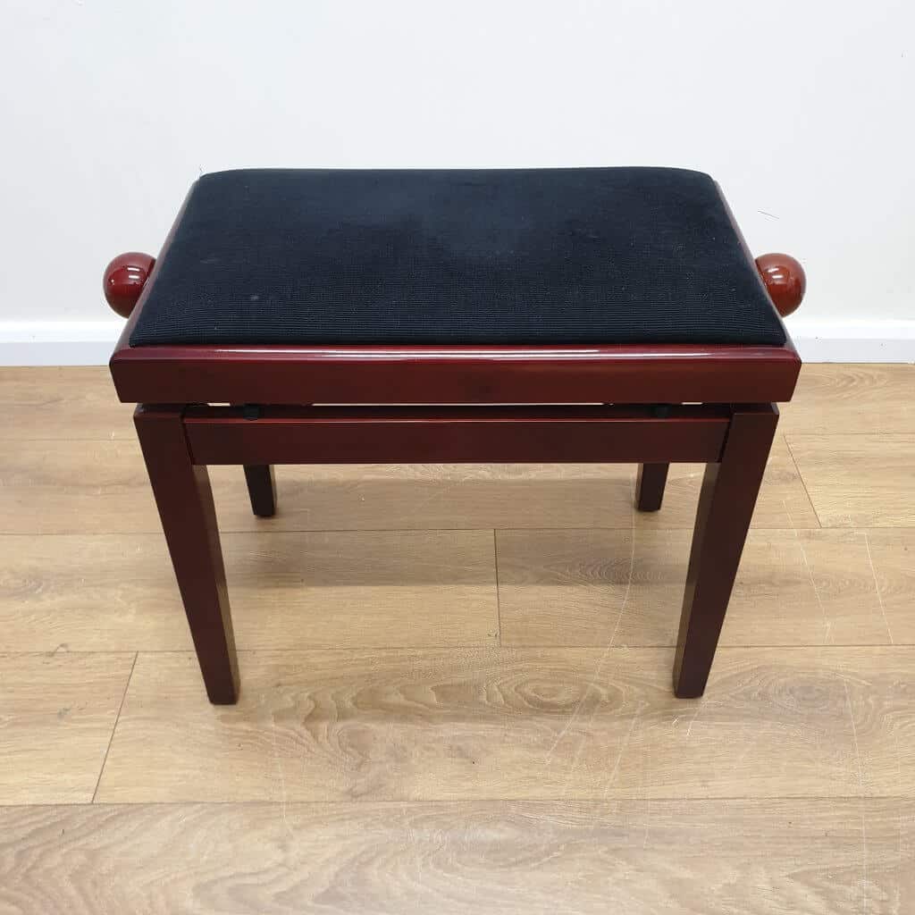 Used Adjustable Bench- Polished Mahogany (Stock ID #9809)