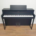 Used Roland HP704 CH In Charcoal Black (Stock ID: #10605)