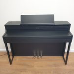 Used Roland HP704 CH In Charcoal Black (Stock ID: #10605)