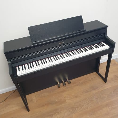 Used Roland HP704 CH In Charcoal Black (Stock ID: #10605)