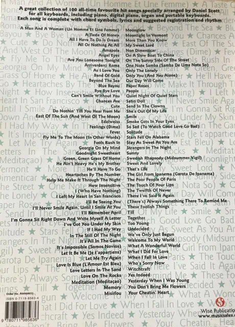 100 of the Best Songs Ever for Keyboard