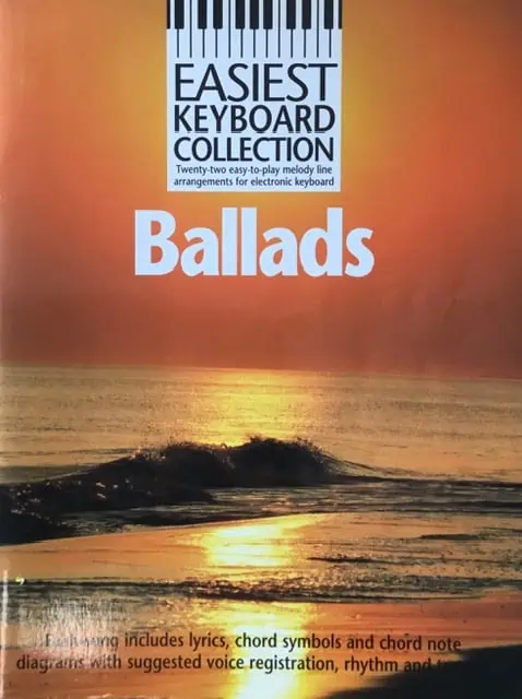 Easiest Keyboard Collection - Ballads