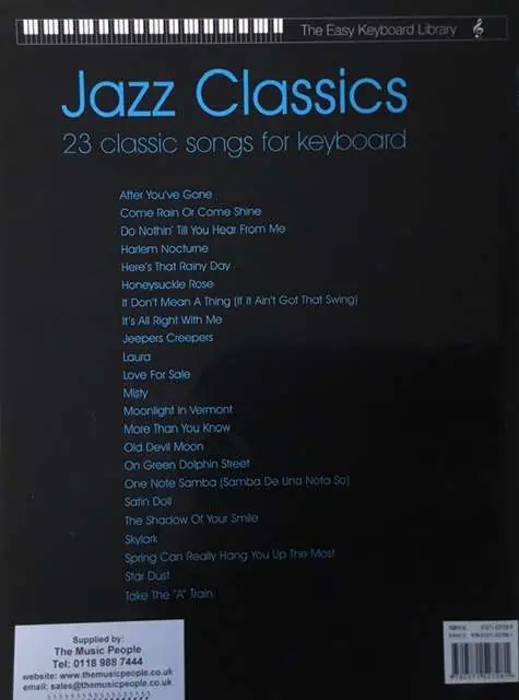 The Easy Keyboard Library - Jazz Classics