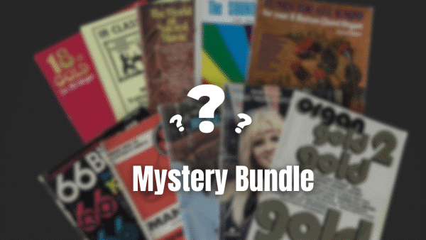 Get 10 Organ Music Books for £20 – Mystery Bundle Offer