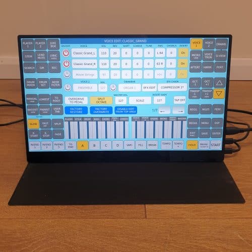 Used Ketron EVM Module & Ketron 15.6 touch screen monitor (Stock ID: #10642)