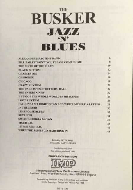 The Busker Jazz'n'Blues