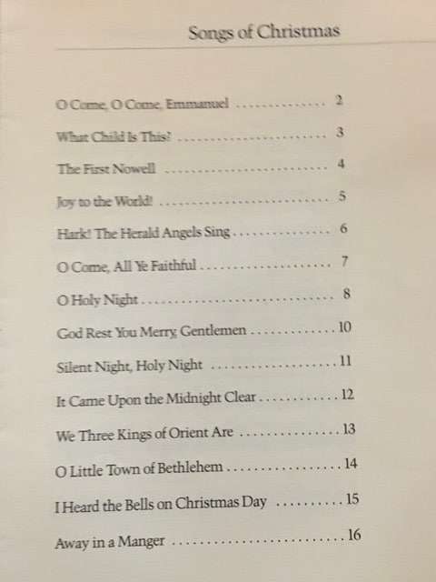 Songs of Christmas