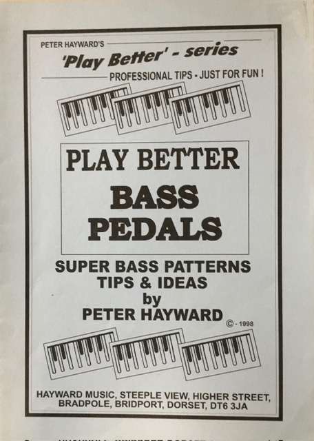 Play Better Bass Pedals - Peter Hayward