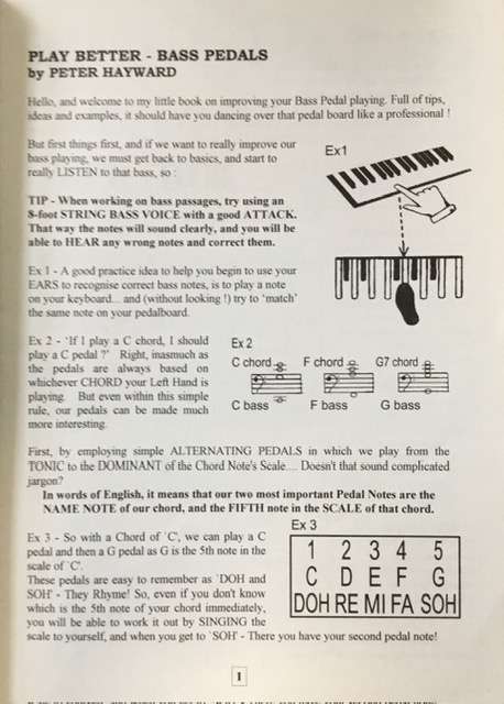Play Better Bass Pedals - Peter Hayward