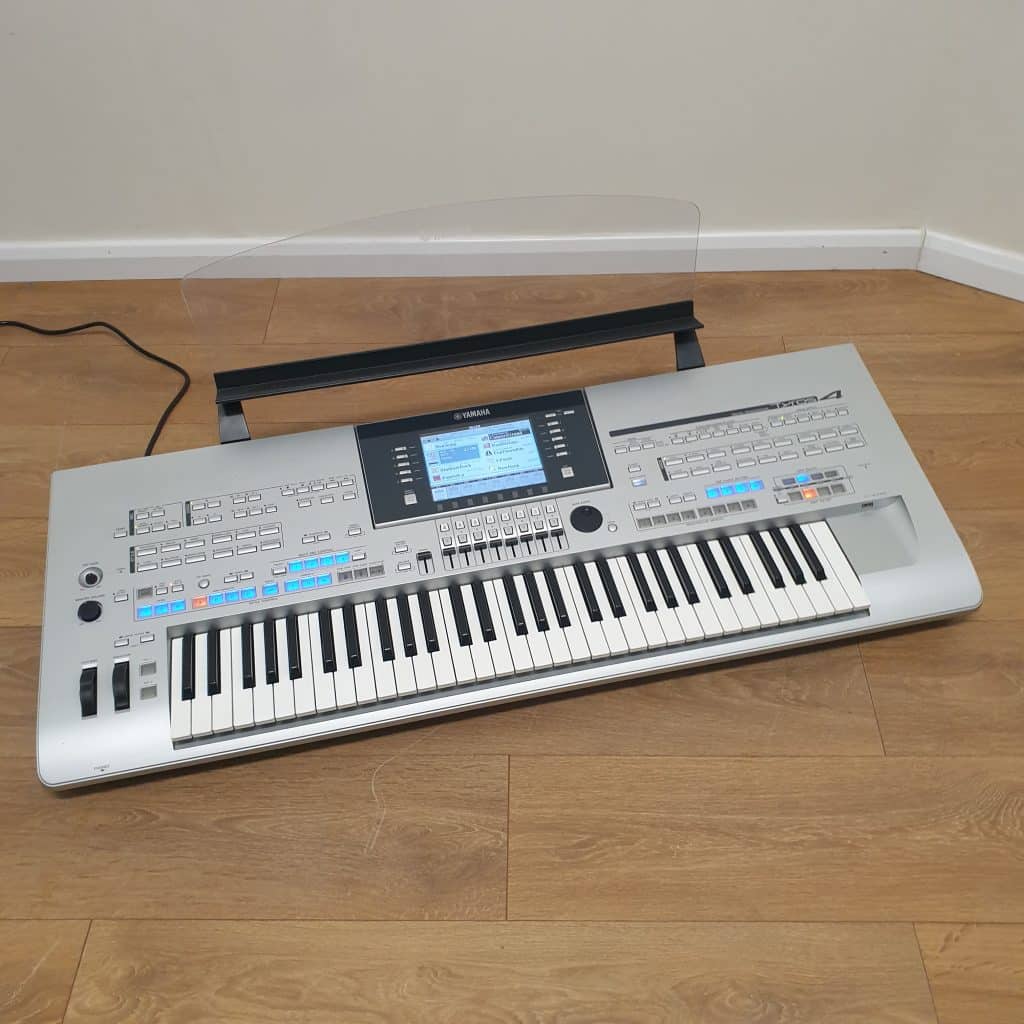 Used Yamaha Tyros 4 Keyboard & MS04 Speakers (Stock ID: #10515)