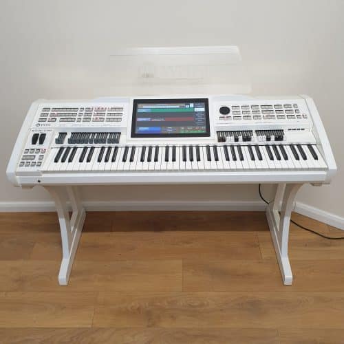 Used Wersi OAX1 Organ & White Wersi Stand (Stock ID: #10434)