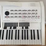 Used Wersi OAX1 Organ & White Wersi Stand (Stock ID: #10434)