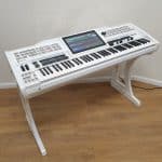 Used Wersi OAX1 Organ & White Wersi Stand (Stock ID: #10434)