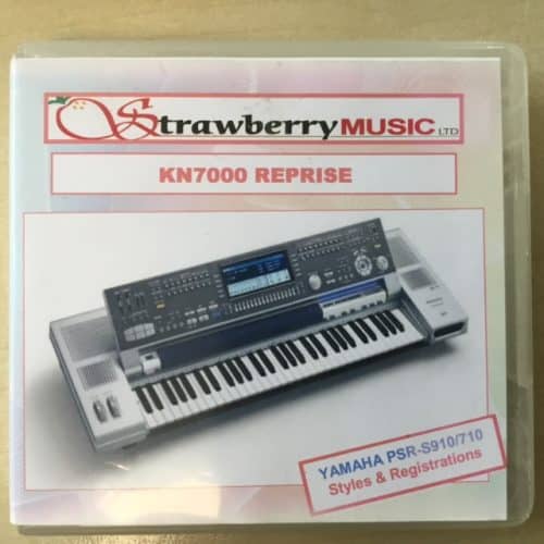 KN7000 Reprise USB - Yamaha PSR-S910/710 -Styles and Registrations - Strawberry Music Pre Owned