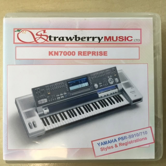KN7000 Reprise USB - Yamaha PSR-S910/710 -Styles and Registrations - Strawberry Music Pre Owned