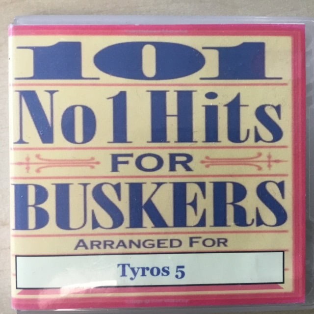 101 No. 1 Hits for Buskers - Yamaha Tyros 5 - (USB ONLY) Strawberry Music Pre Owned