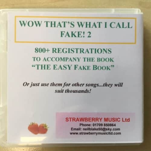 Wow Thats What I Call Fake 2 - Yamaha CVP - (USB ONLY) Strawberry Music Pre Owned