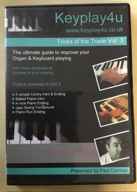 Tricks of the Trade Vol. 3 for Organ and Keyboard - Keyplay4u by Paul Carmen