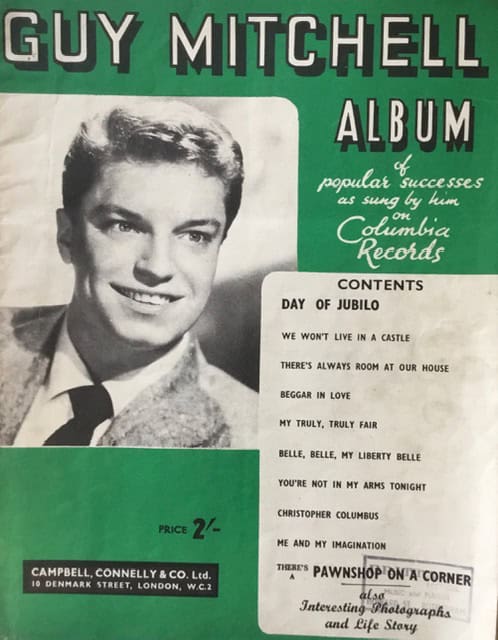Guy Mitchell Album - Piano/Vocal/Chords