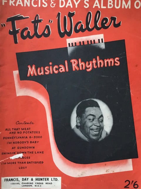 Francis & Day's Album of Fats Waller Musical Rhythms