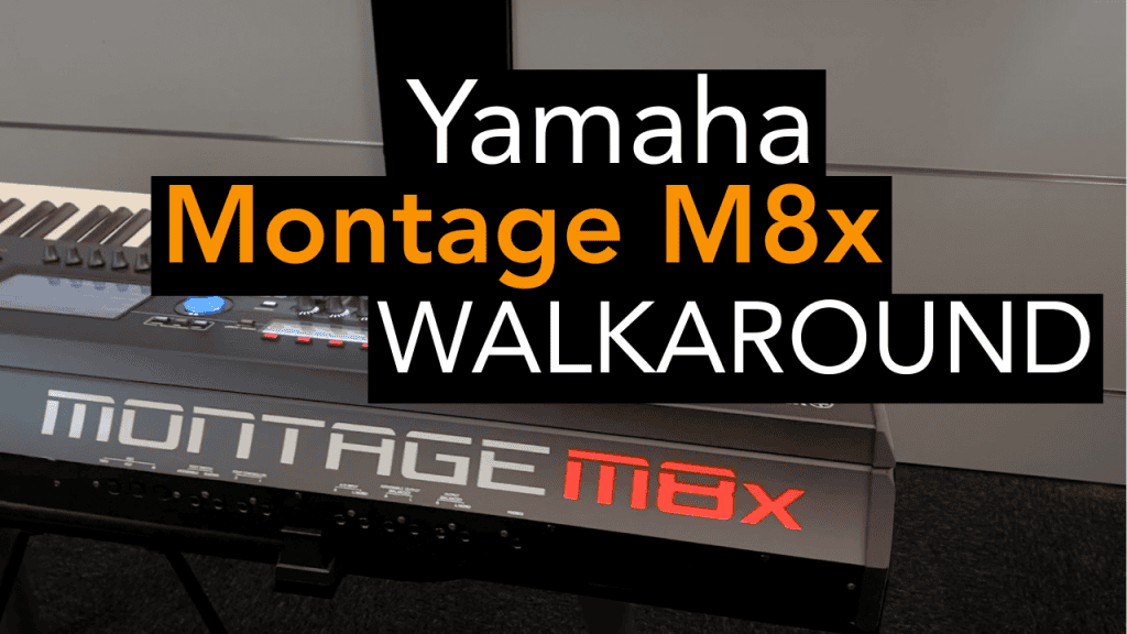 Yamaha Montage M8X 360° Walkaround – See Every Detail Up Close
