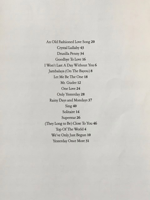 The Complete Piano Player - Carpenters