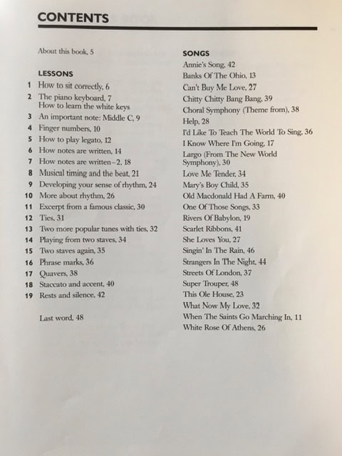 The Complete Piano Player - Book 1