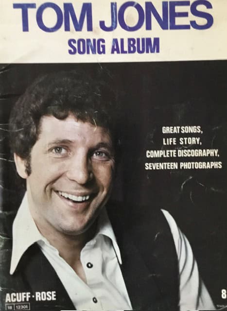Tom Jones Song Album - Piano Vocal
