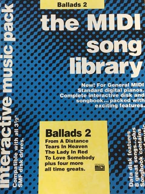Ballads 2 - The Midi Song Library (no disc)