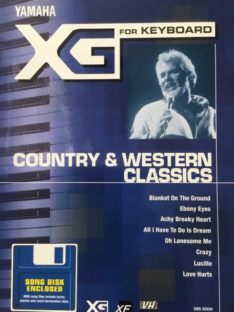 Yamaha XG For Keyboards - Country & Western Classics (no disc)