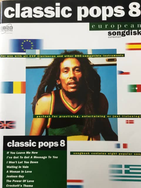 Yamaha European Songdisk Collection - Classic Pops 8 (no disc)