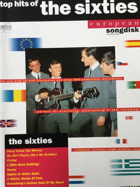 Yamaha European Songdisk Collection - Top Hits of the Sixties (no disc)