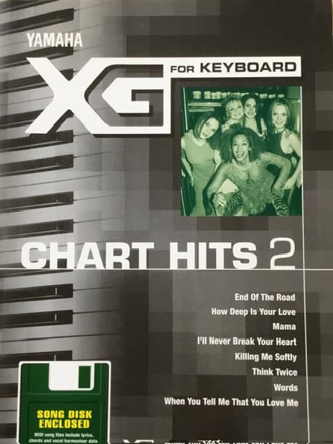 Yamaha XG For Keyboard - Chart Hits 2 (no disc)