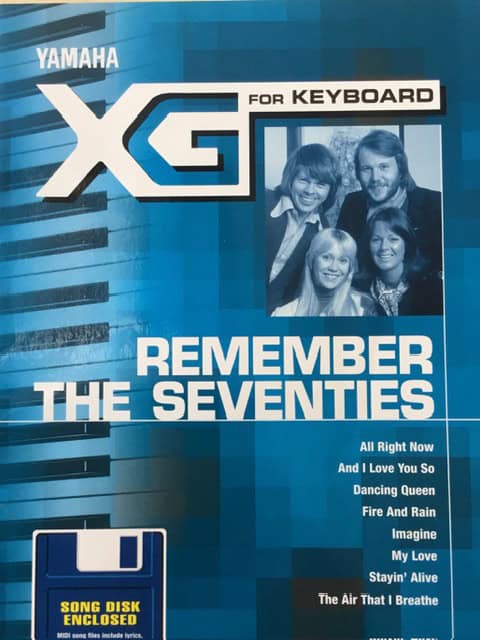Yamaha XG For Keyboard - Remember the Seventies (no disc)