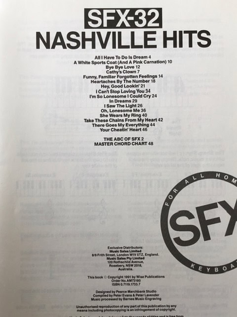 SFX-32 Nashville Hits