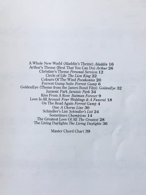 The Complete Keyboard Player - Movie Music