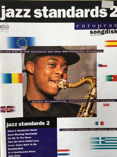 Yamaha European Songdisk Collection - Jazz Standards (no disc)