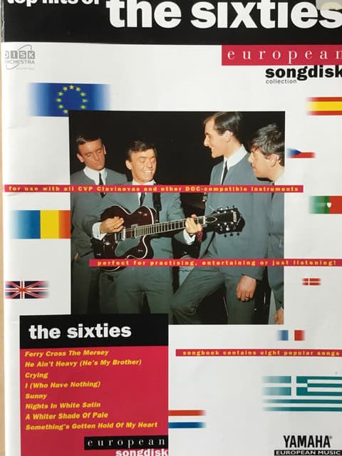 Yamaha European Songdisk Collection - Top Hits of the Sixties (no disc)