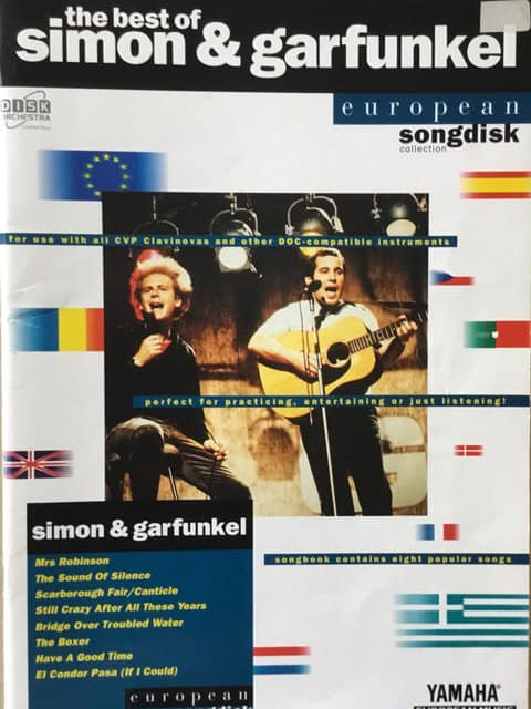Yamaha European Songdisk Collection - The Best of Simon & Garfunkel (no disc)