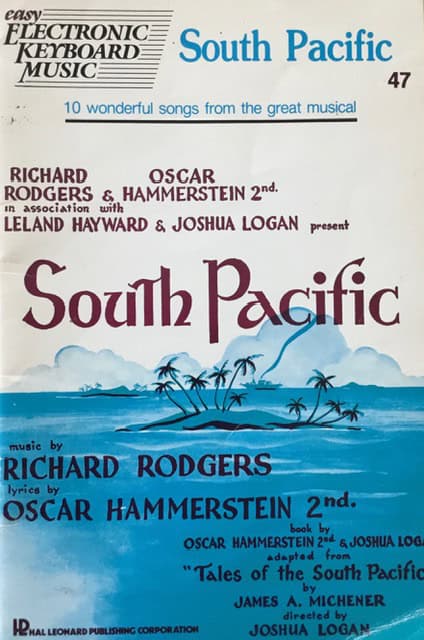 Easy Electronic Keyboard Music - South Pacific 47