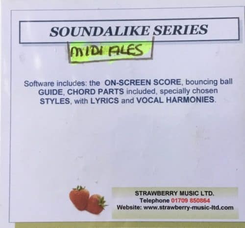 Soundalike Series for All Yamaha Models Midi Files - (USB ONLY) Strawberry Music Pre Owned