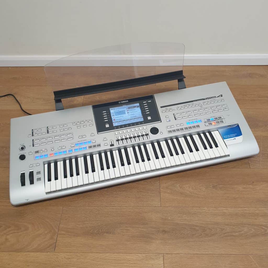 Used Yamaha Tyros 4 Keyboard & MS04 Speakers (Stock ID: #10542)