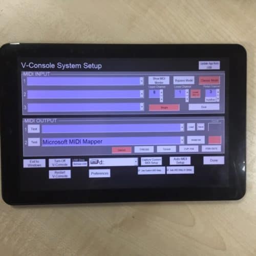 Used Bee Software Genos Magic V-Console Version 2.1.16 (includes screen and USB) for Genos 1 (Stock ID: #6832)